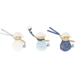 Kaloo 3 Sheep Doudou Soother Holders