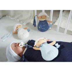 Kaloo 3 Sheep Doudou Soother Holders