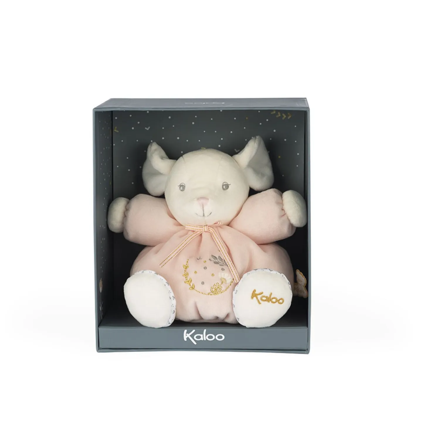 Kaloo Chubby Mouse Pink - Small