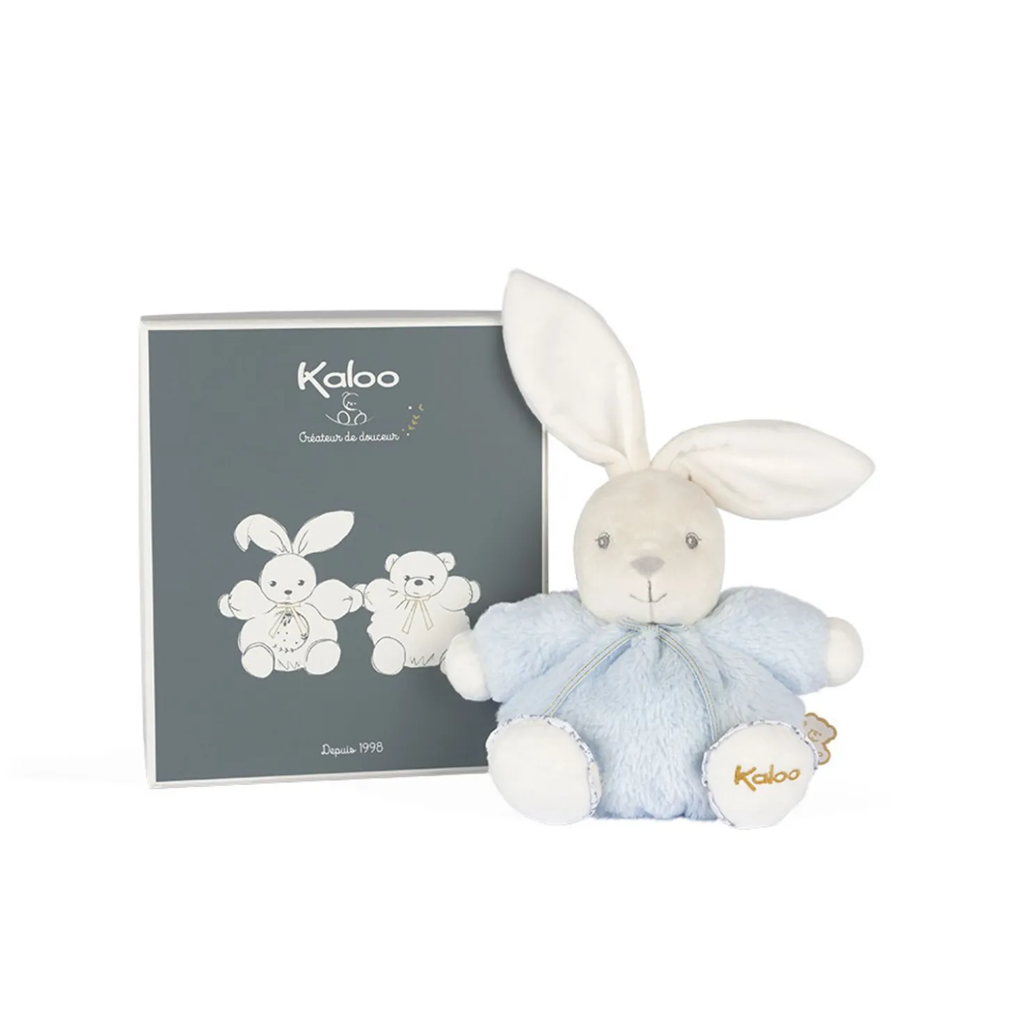 Kaloo Chubby Rabbit Blue - Small