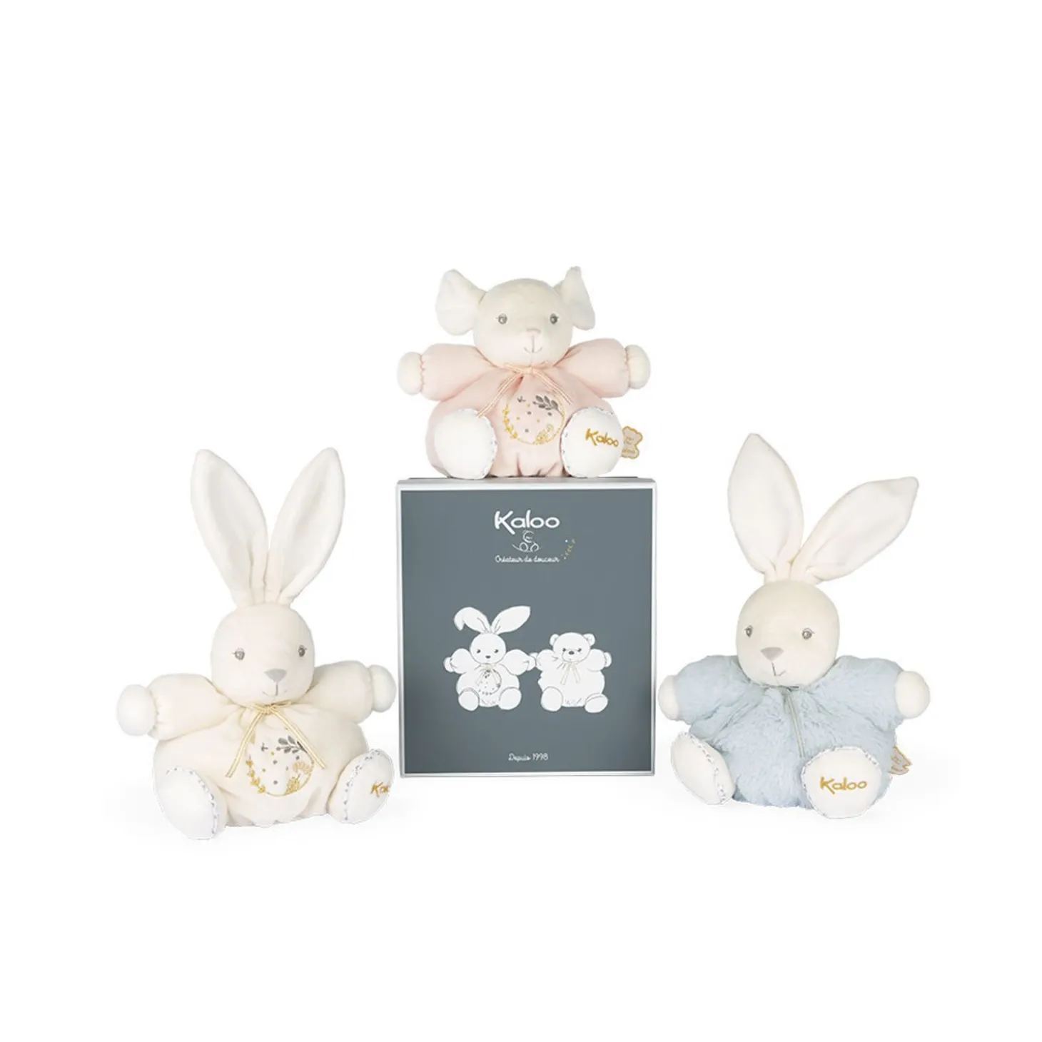Kaloo Chubby Rabbit Blue - Small