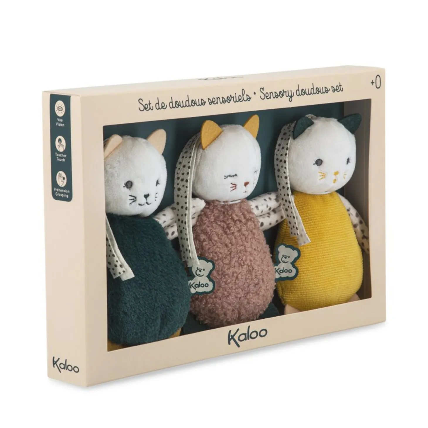 Kaloo Cuddly Kitties For Baby (3 Pieces)