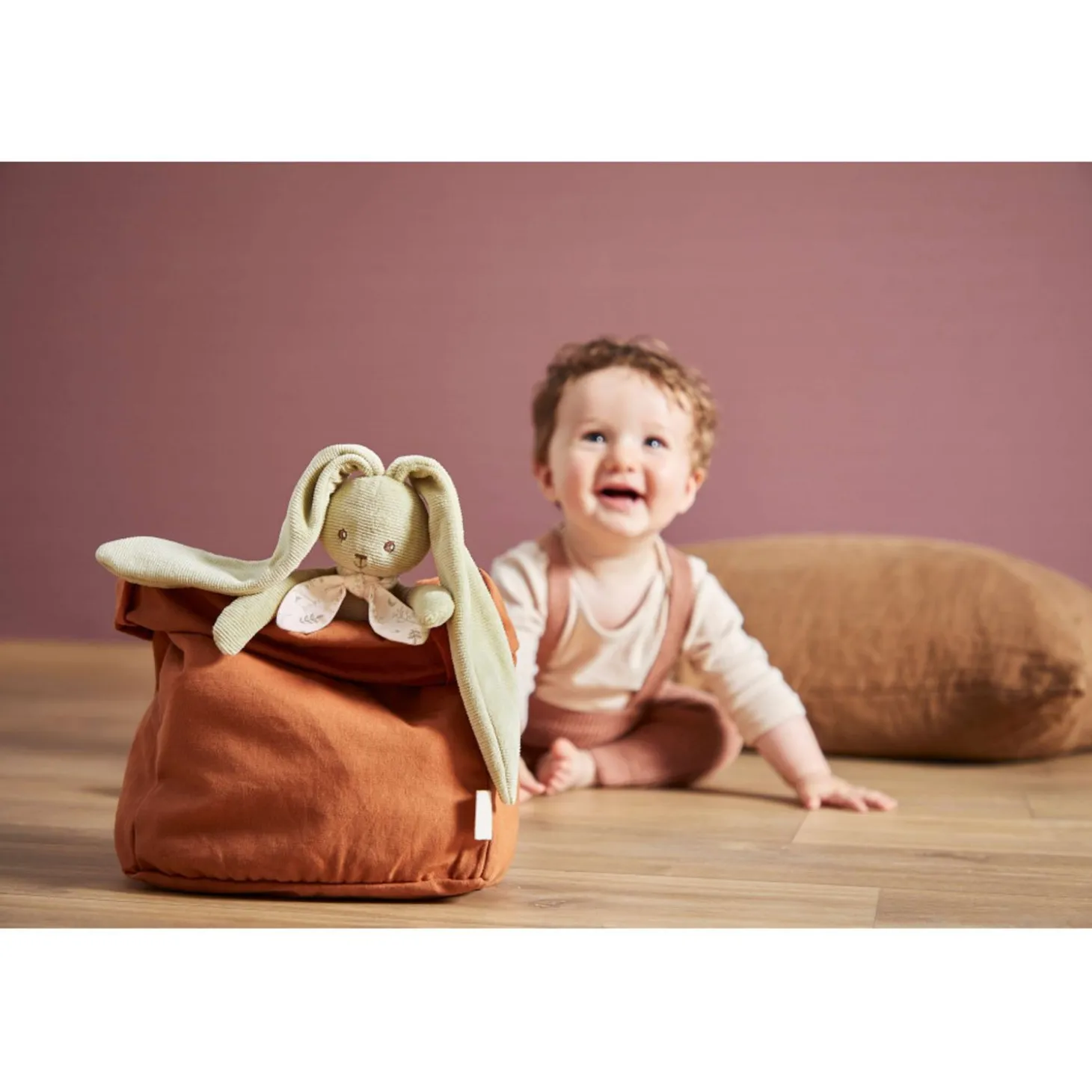 Kaloo Doll Rabbit Green 25Cm