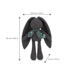 Kaloo Doll Rabbit Purple Grey 9.8 In
