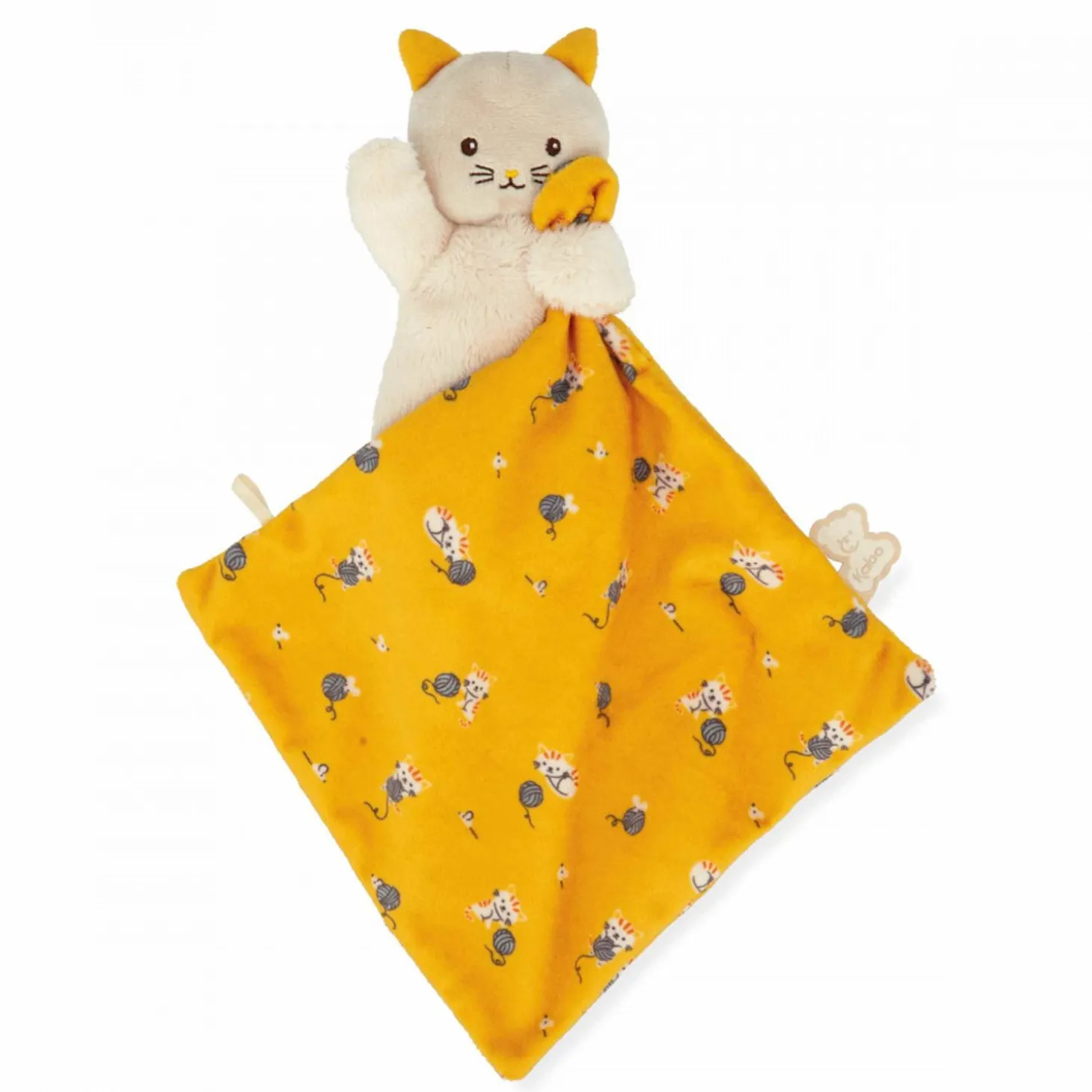 Kaloo Doudou Cat Yellow