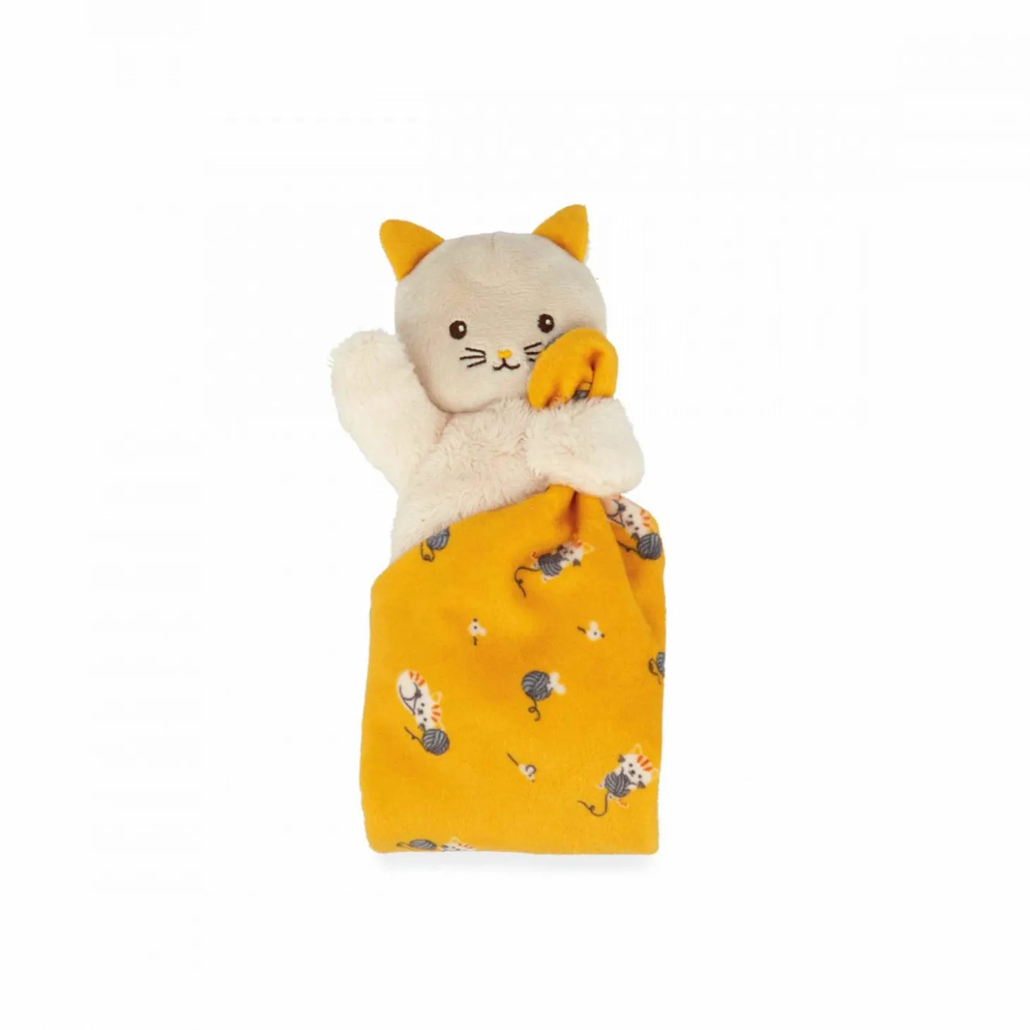 Kaloo Doudou Cat Yellow