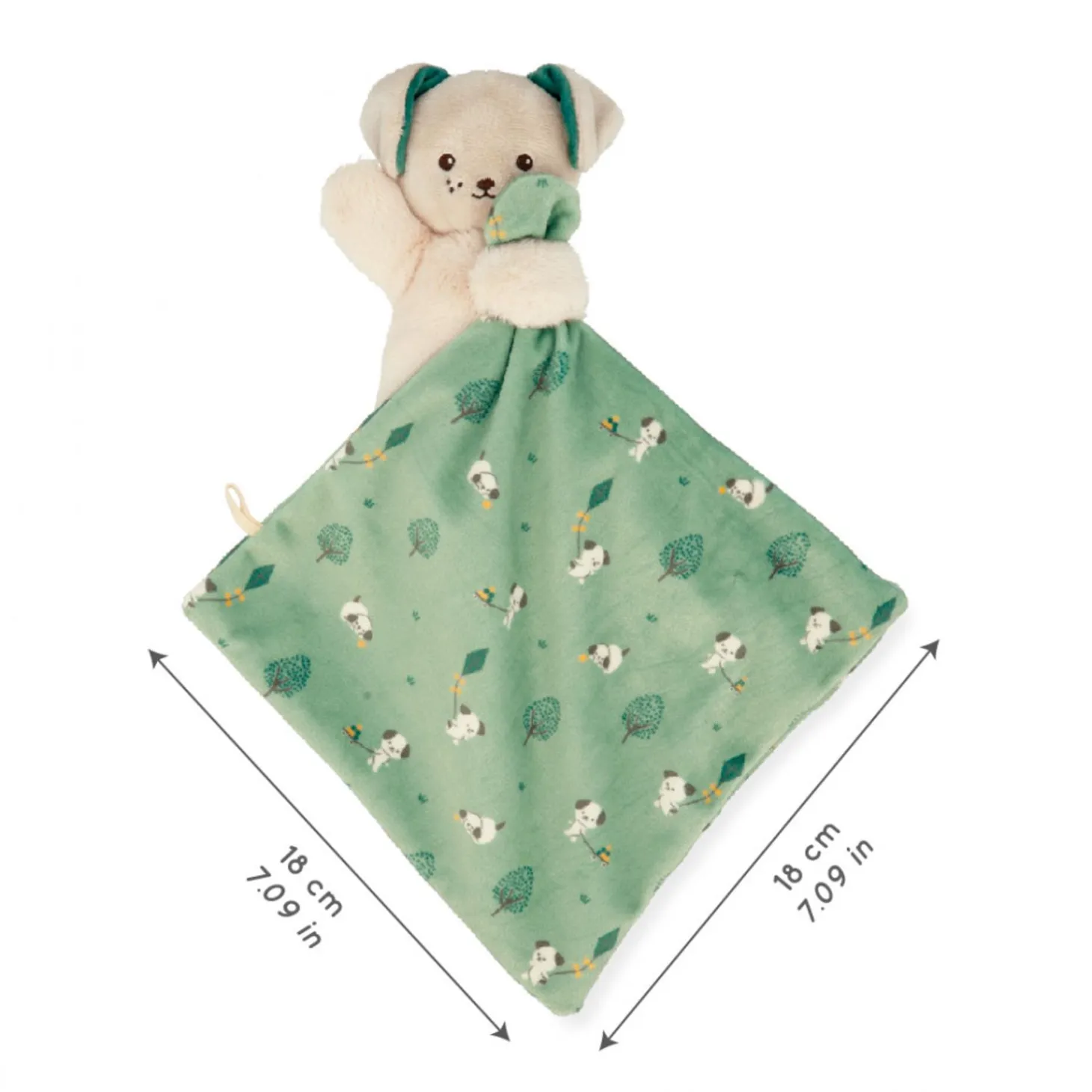 Kaloo Doudou Dog Green
