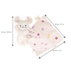 Kaloo Doudou Mouse Carre Douceur Aster Ladies