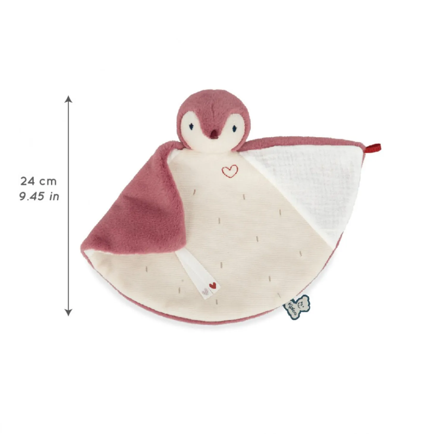 Kaloo Doudou Penguin Pink