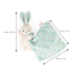 Kaloo Doudou Rabbit Carre Douceur Citrus Bouquet