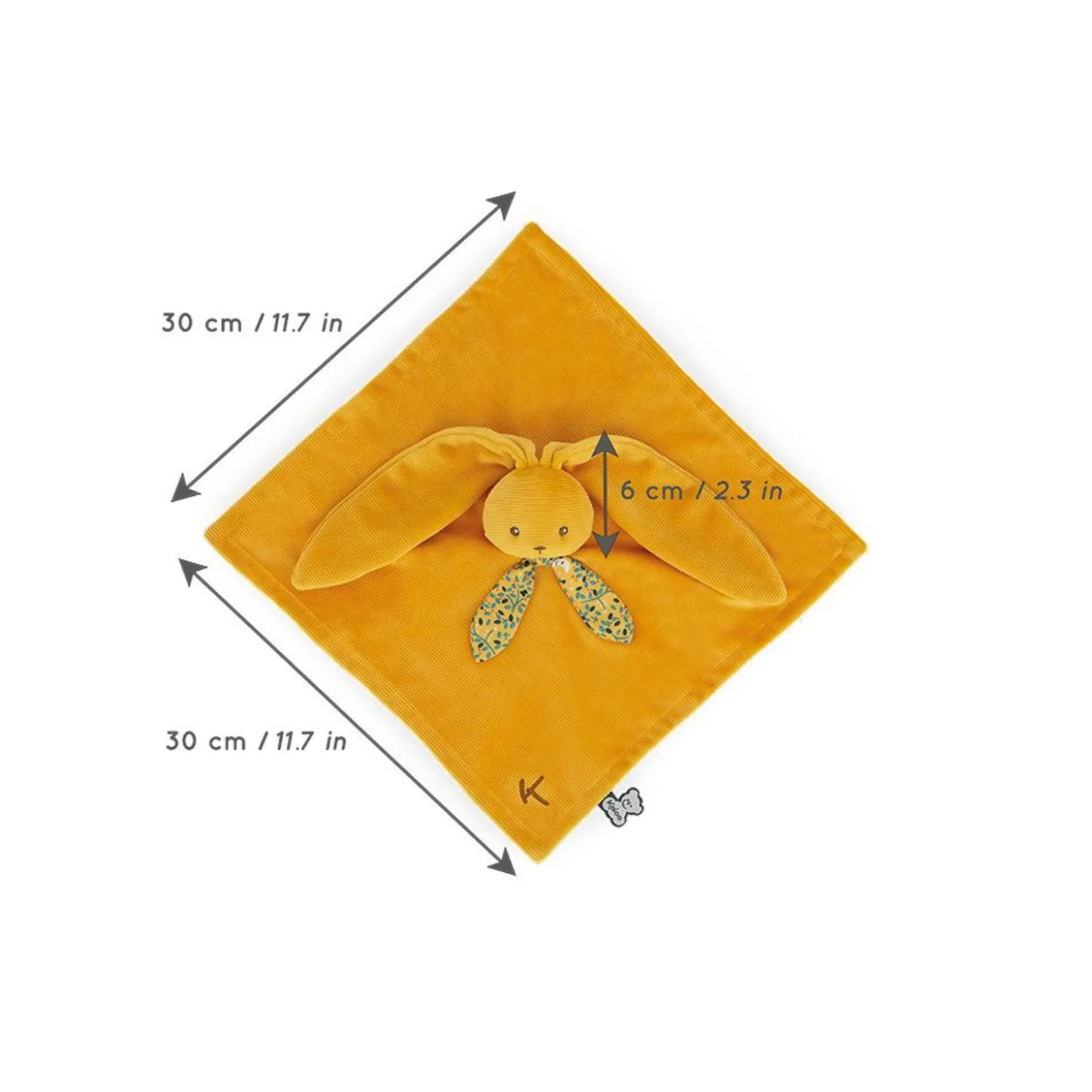 Kaloo Doudou Rabbit Ochre - Lapinoo 11.8 In
