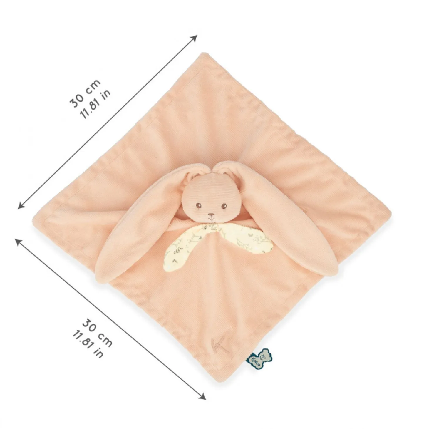 Kaloo Doudou Rabbit Peach