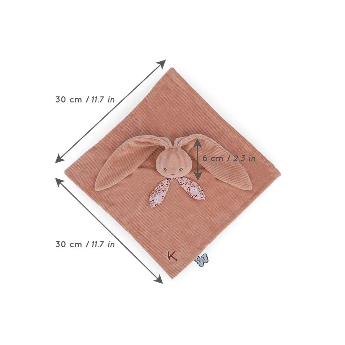 Kaloo Doudou Rabbit Terracotta - Lapinoo 11.8 In