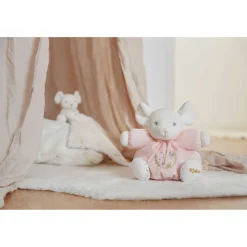Kaloo Hug Doudou Mouse Cream