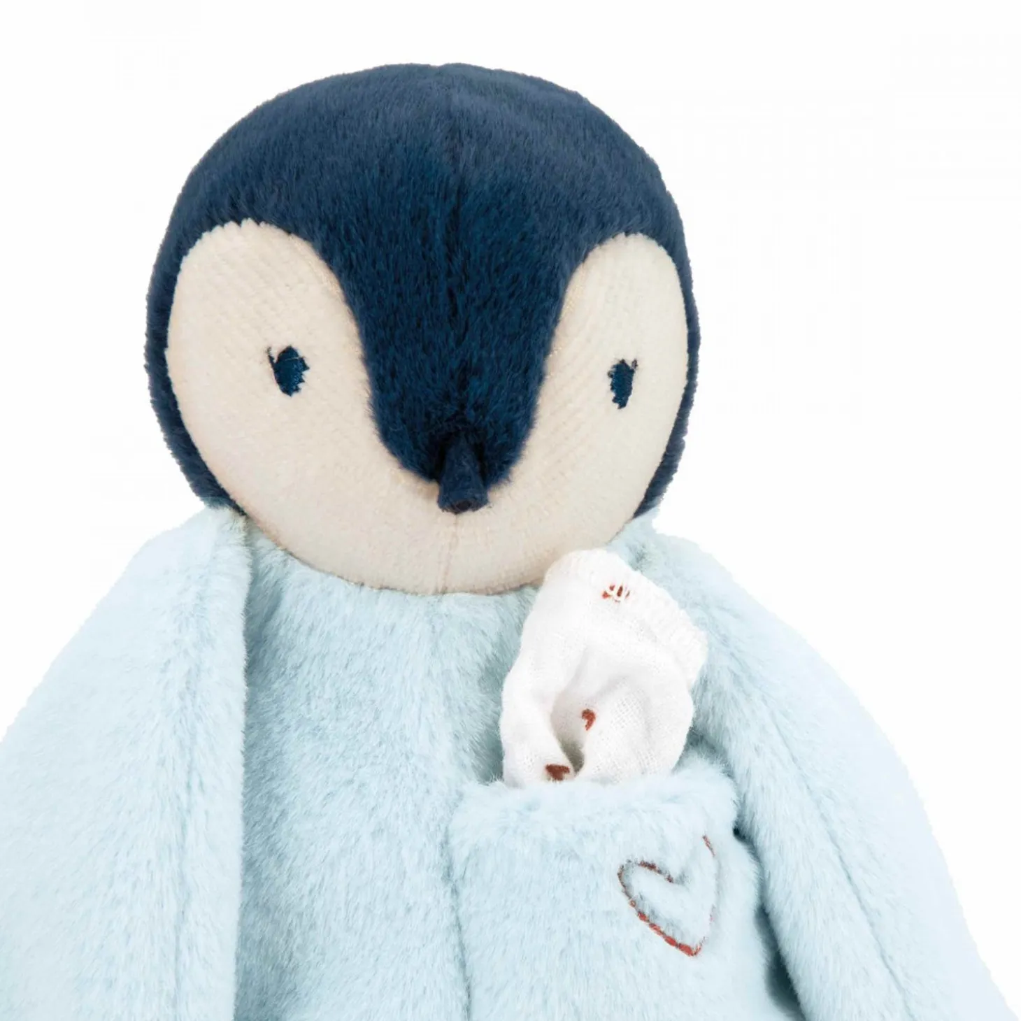 Kaloo Kissing Plush Penguin Blue