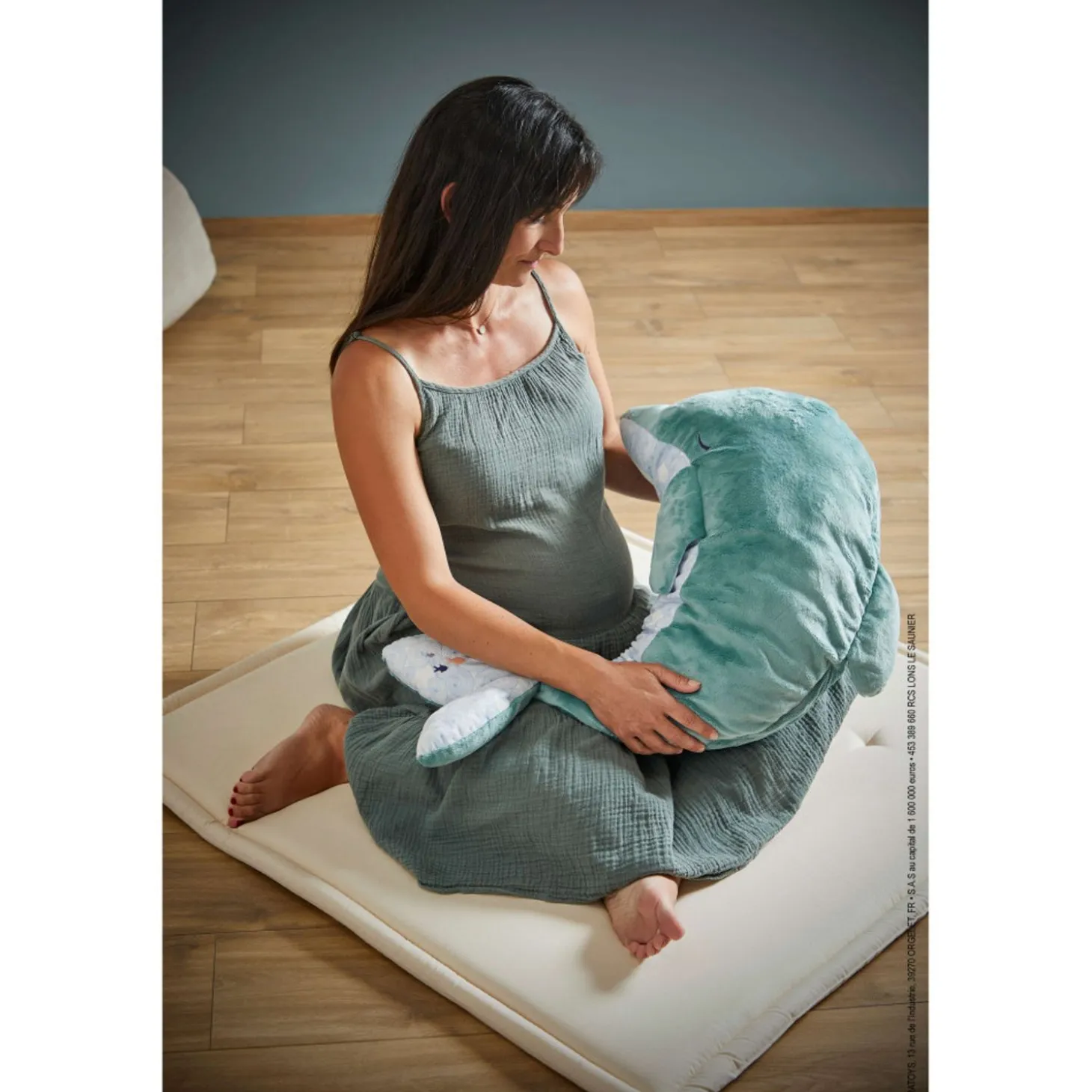 Kaloo My Dolphin Grow-With-Me Soothing Plush