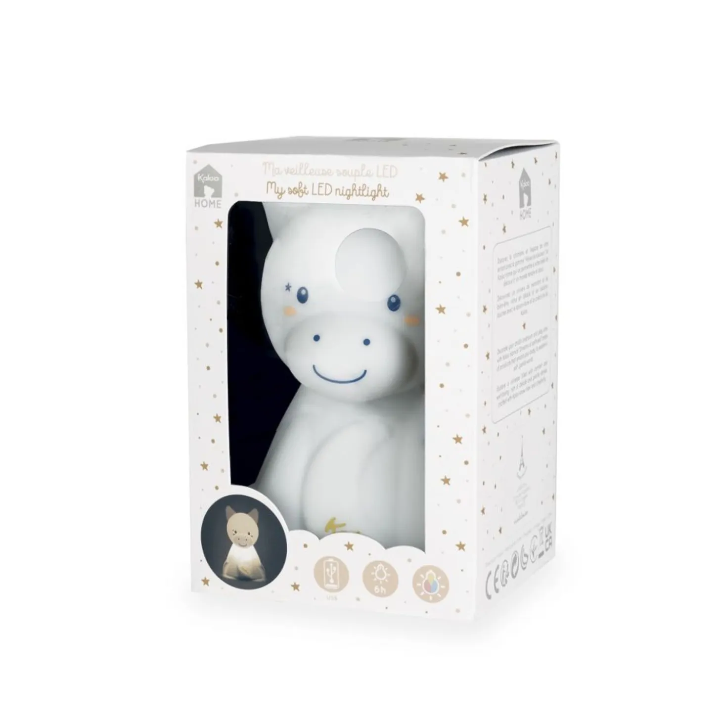 Kaloo My Soft Led Nightlight Donkey - Silicone