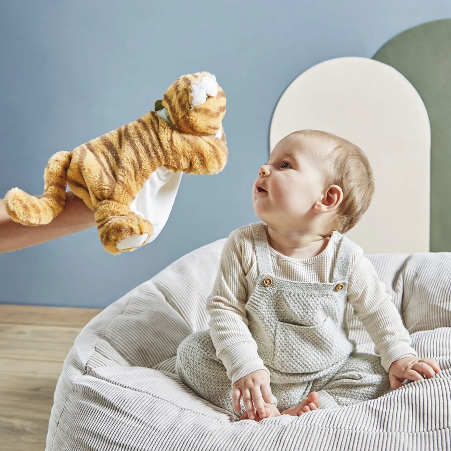 Kaloo Papaye Tiger Puppet