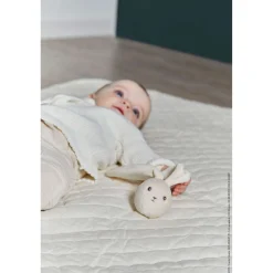 Kaloo Rabbit Rattle Ball Cream