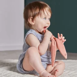 Kaloo Rabbit Teether Terracotta