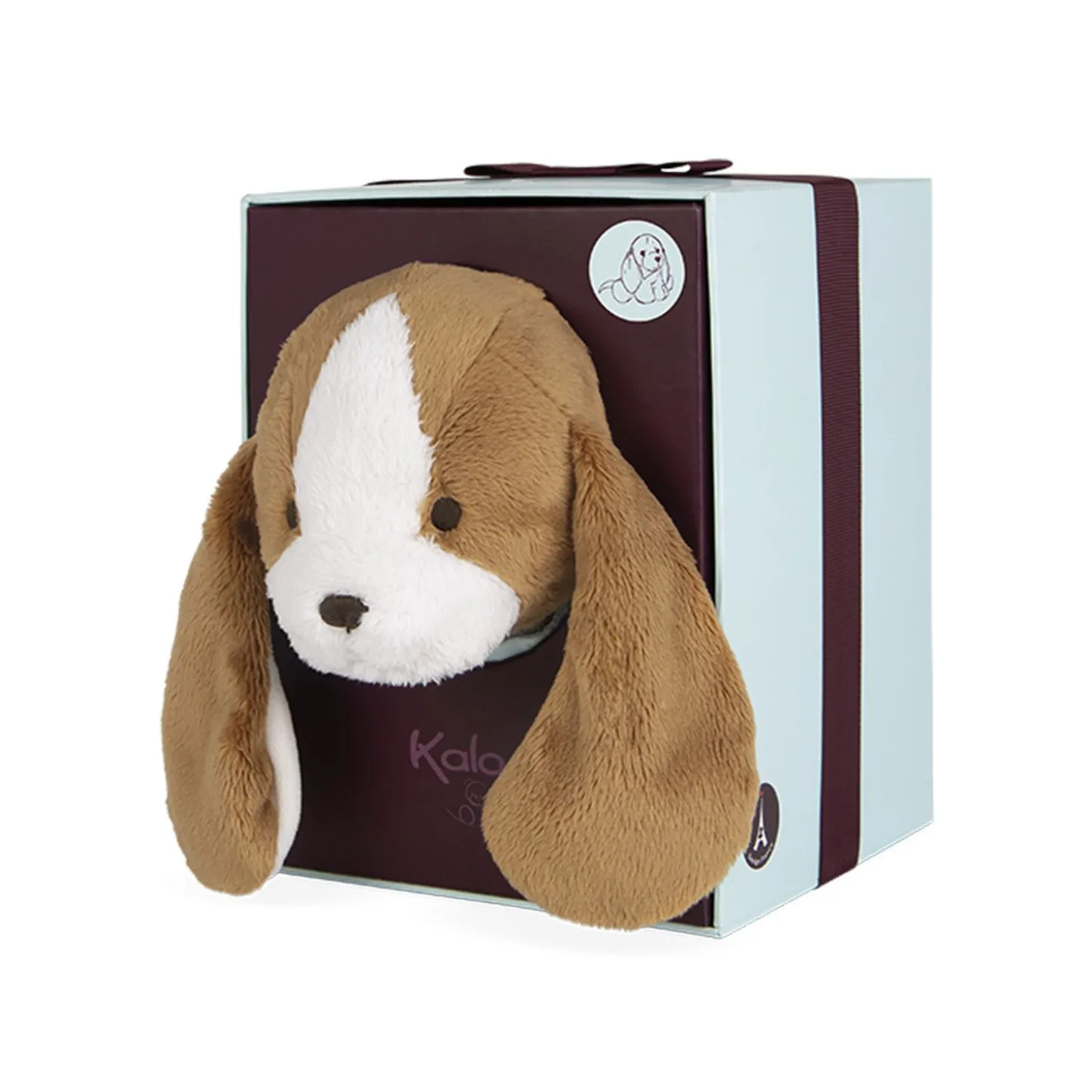 Kaloo Stuffed Dog Tiramisu 6.63 In